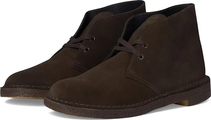Clarks Desert Boots Men's Boots Brown Suede : 10.5 D - Medium