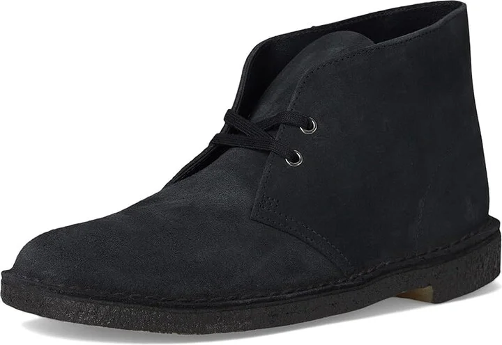 Clarks Desert Boots Men's Boots Navy Suede : 9.5 D - Medium - Image 5
