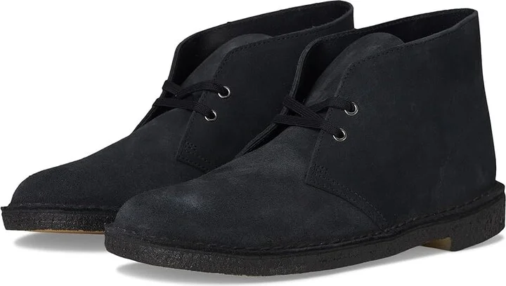 Clarks Desert Boots Men's Boots Navy Suede : 9.5 D - Medium