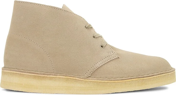 Clarks Desert Coal in Beige
