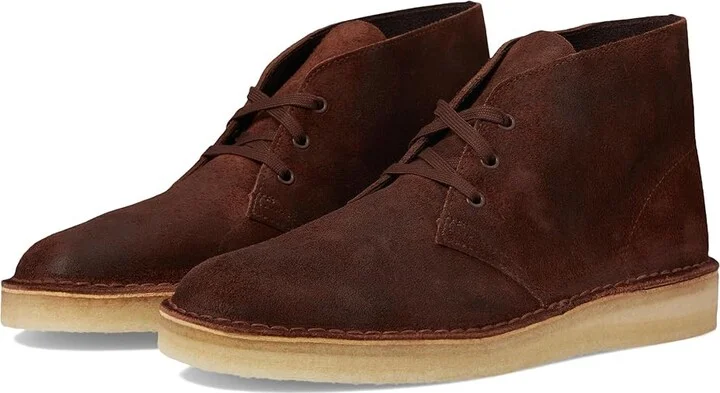 Clarks Desert Coal Men's Shoes British Tan Suede : 7 D - Medium