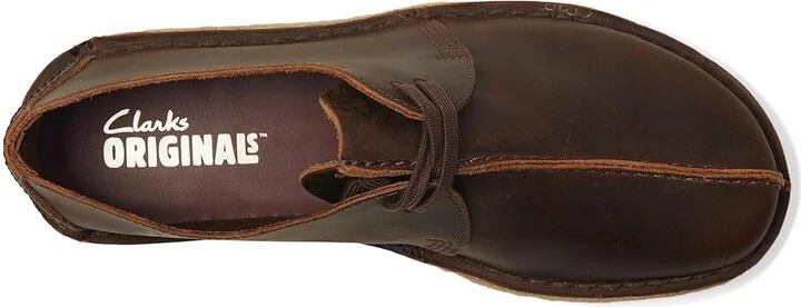 Clarks Desert Trek Men's Lace-up Boots Beeswax 1 : 7.5 D - Medium, Leather/Suede - Image 2