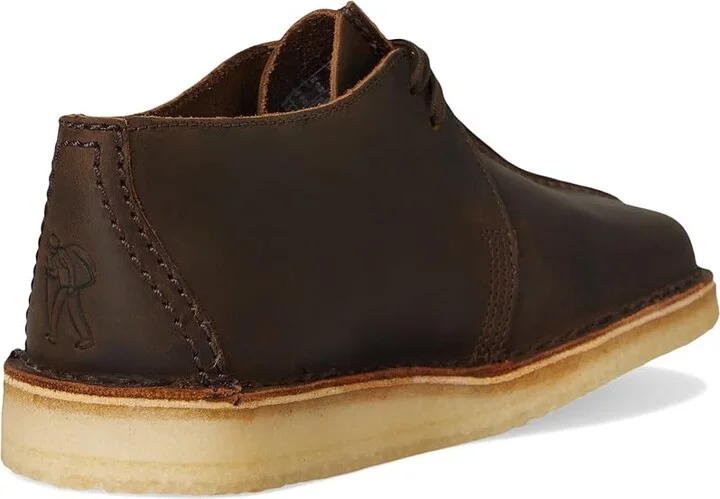 Clarks Desert Trek Men's Lace-up Boots Beeswax 1 : 7.5 D - Medium, Leather/Suede - Image 4