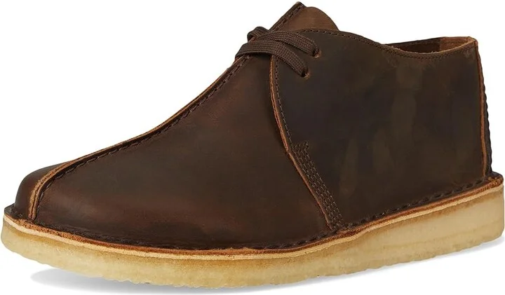 Clarks Desert Trek Men's Lace-up Boots Beeswax 1 : 7.5 D - Medium, Leather/Suede - Image 5