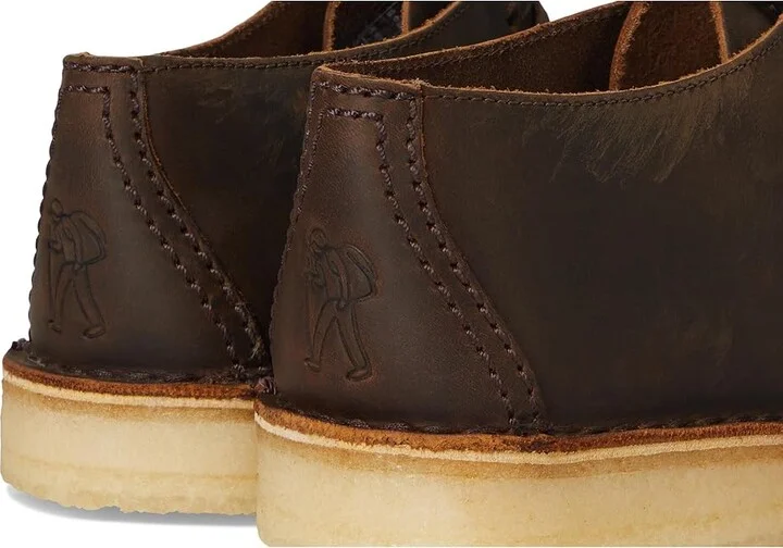 Clarks Desert Trek Men's Lace-up Boots Beeswax 1 : 7.5 D - Medium, Leather/Suede - Image 7