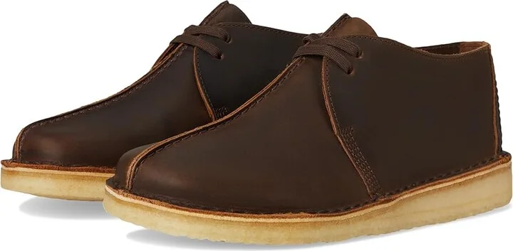 Clarks Desert Trek Men's Lace-up Boots Beeswax 1 : 7.5 D - Medium, Leather/Suede