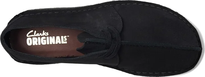 Clarks Desert Trek Men's Lace-up Boots Black Suede 3 : 11.5 D - Medium, Leather/Suede - Image 2