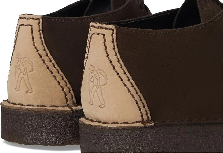 Clarks Desert Trek Men's Lace-up Boots Dark Brown Suede : 10.5 D - Medium, Leather/Suede - Image 7