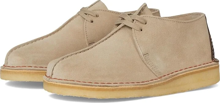 Clarks Desert Trek Women's Shoes Sand Suede 1 : 8.5 B - Medium