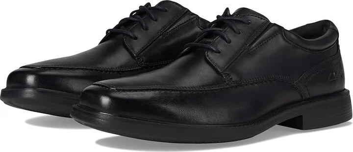 Clarks DressLite Ace Men's Lace Up Wing Tip Shoes Black : 13 D - Medium, Leather