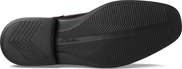 Clarks DressLite Ace Men's Lace Up Wing Tip Shoes Mahogany : 10 EE - Wide, Leather - Image 3