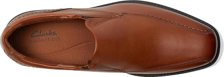 Clarks DressLite Step Men's Lace Up Wing Tip Shoes Dark Tan : 11.5 D - Medium, Leather - Image 2