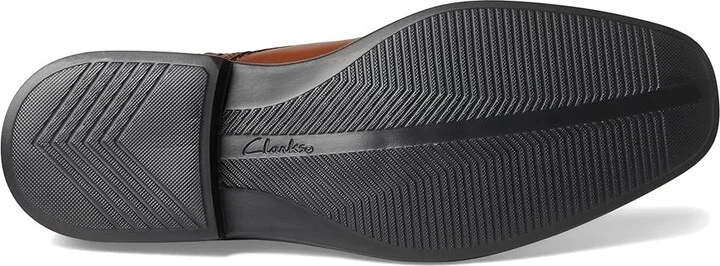 Clarks DressLite Step Men's Lace Up Wing Tip Shoes Dark Tan : 11.5 D - Medium, Leather - Image 3