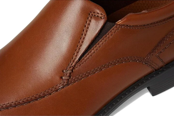 Clarks DressLite Step Men's Lace Up Wing Tip Shoes Dark Tan : 11.5 D - Medium, Leather - Image 7