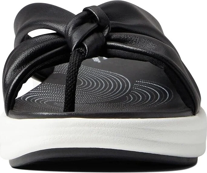 Clarks Drift Ave Women's Sandals Black : 5.5 B - Medium, Textile - Image 2