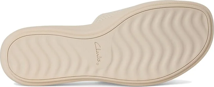 Clarks Drift Twist Women's Sandals Cream Synthetic : 7.5 B - Medium - Image 3