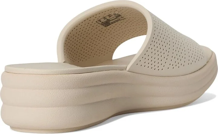 Clarks Drift Twist Women's Sandals Cream Synthetic : 7.5 B - Medium - Image 4