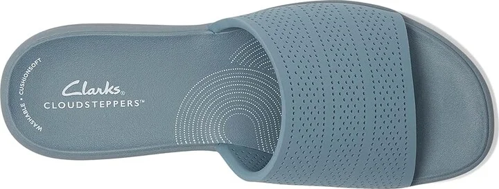 Clarks Drift Twist Women's Sandals Light Blue Synthetic : 10 B - Medium - Image 2