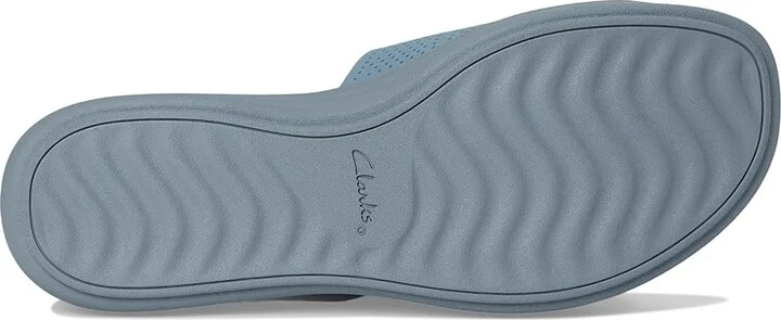 Clarks Drift Twist Women's Sandals Light Blue Synthetic : 10 B - Medium - Image 3