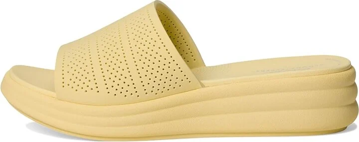 Clarks Drift Twist Women's Sandals Pale Yellow Synthetic : 10 B - Medium - Image 6