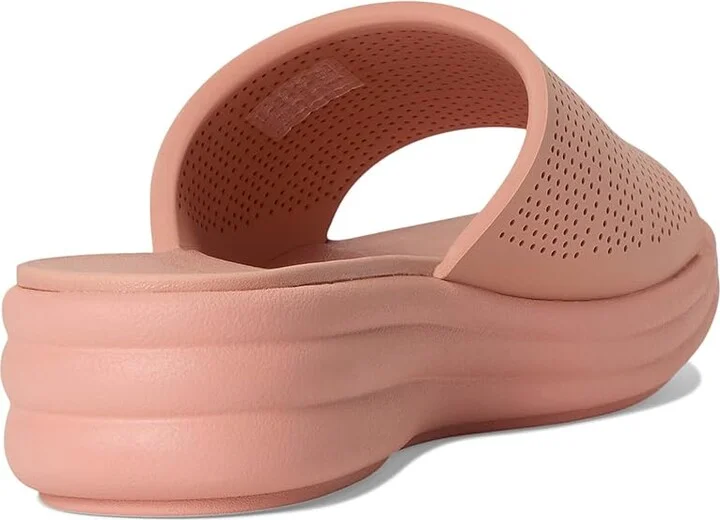 Clarks Drift Twist Women's Sandals Peach Synthetic : 7 D - Wide - Image 4