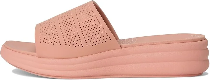 Clarks Drift Twist Women's Sandals Peach Synthetic : 7 D - Wide - Image 6