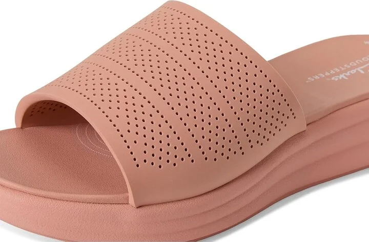 Clarks Drift Twist Women's Sandals Peach Synthetic : 7 D - Wide - Image 7