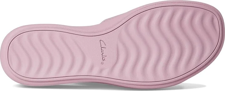 Clarks Drift Twist Women's Sandals Purple Synthetic : 7 D - Wide - Image 3