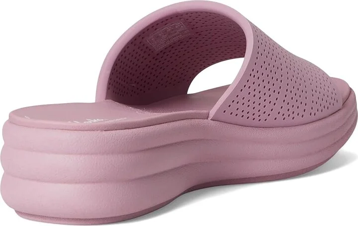Clarks Drift Twist Women's Sandals Purple Synthetic : 7 D - Wide - Image 4