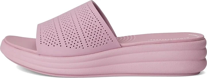 Clarks Drift Twist Women's Sandals Purple Synthetic : 7 D - Wide - Image 6