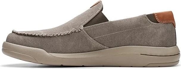 Clarks Driftlite Step Men's Lace-up Boots Taupe Canvas : 7 D - Medium, Synthetic - Image 5