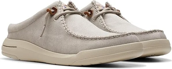 Clarks Driftlite Surf Men's Lace-up Boots Light Grey Textile : 7 D - Medium, Synthetic