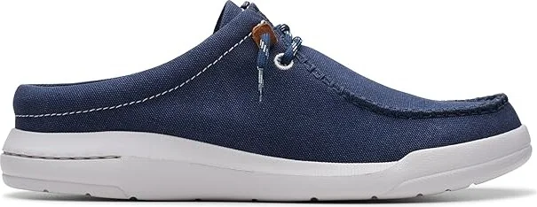 Clarks Driftlite Surf Men's Lace-up Boots Navy Canvas : 7.5 D - Medium, Synthetic - Image 6