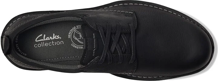 Clarks Eastridge Low Men's Lace-up Boots Black Leather : 10.5 EE - Wide - Image 2