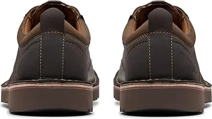 Clarks Eastridge Low Men's Lace-up Boots Dark Brown Leather : 7.5 D - Medium - Image 4