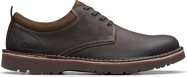 Clarks Eastridge Low Men's Lace-up Boots Dark Brown Leather : 7.5 D - Medium - Image 6