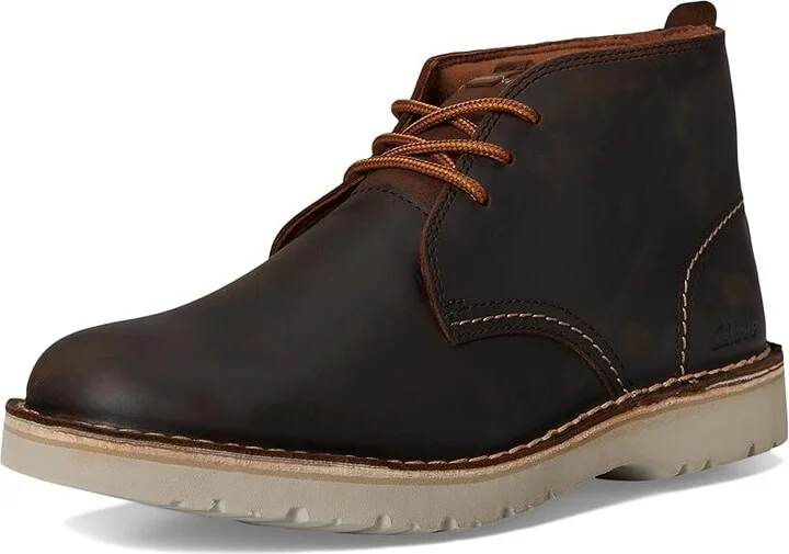 Clarks Eastridge Mid Men's Boots Beeswax Leather : 12 D - Medium - Image 5