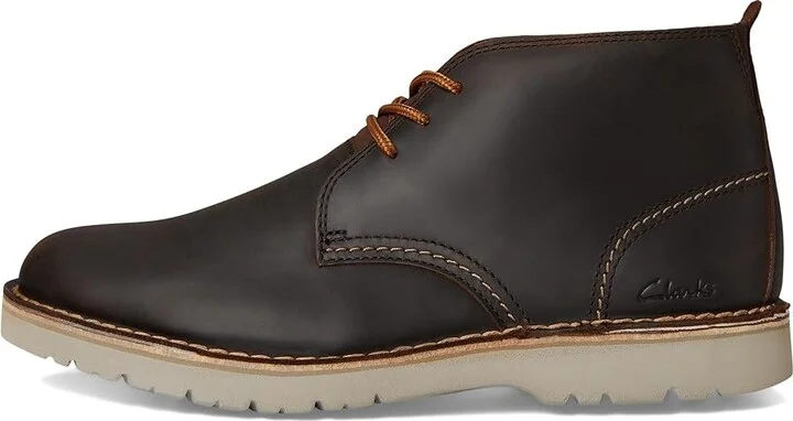 Clarks Eastridge Mid Men's Boots Beeswax Leather : 12 D - Medium - Image 6