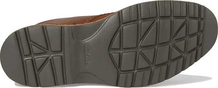 Clarks Eastridge Mid Men's Boots Light Brown Leather : 11 EE - Wide - Image 3