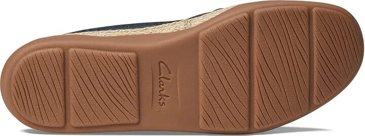 Clarks Elaina Ruby Women's Shoes Navy Leather : 5 B - Medium - Image 3
