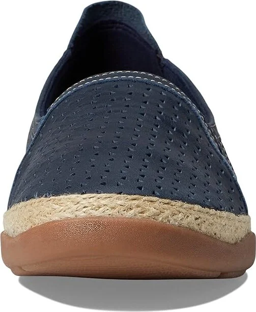 Clarks Elaina Ruby Women's Shoes Navy Leather : 5 B - Medium - Image 5