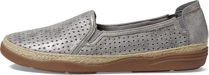 Clarks Elaina Ruby Women's Shoes Pewter Textile : 5 B - Medium - Image 6
