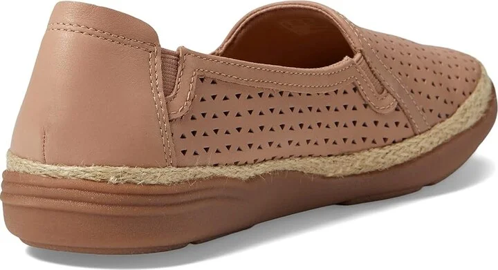 Clarks Elaina Ruby Women's Shoes Warm Beige Leather : 6.5 B - Medium - Image 4