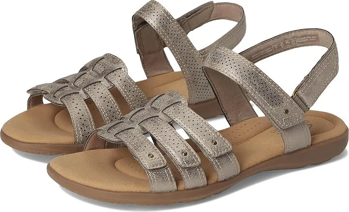 Taupe Metallic Synthetic