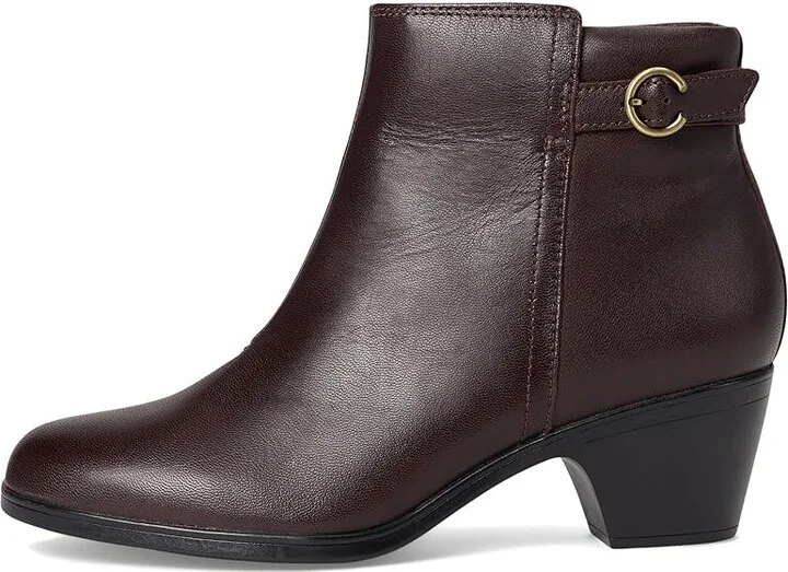 Clarks Emily 2 Belle Women's Boots Wine Leather : 11 B - Medium, Leather/Rubber - Image 6