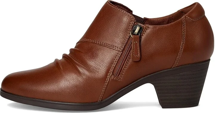 Clarks Emily 2 Braley High Women's Heels Tan Leather : 11 B - Medium - Image 6
