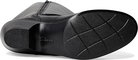 Clarks Emily 2 Dream Women's Boots Black Leather : 9.5 B - Medium - Image 3