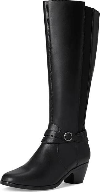 Clarks Emily 2 Dream Women's Boots Black Leather : 9.5 B - Medium - Image 5