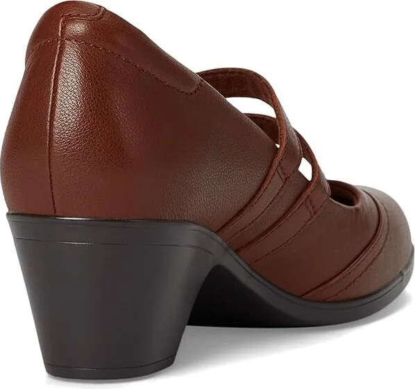 Clarks Emily 2 Jane High Women's Heels Tan Leather : 11 B - Medium - Image 4