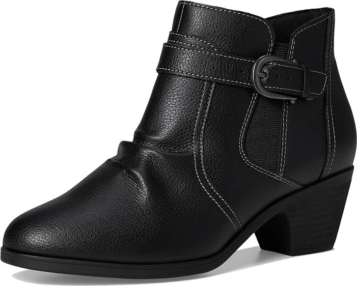 Clarks Emily 2 Opal Women's Boots Black Leather : 10 B - Medium - Image 5